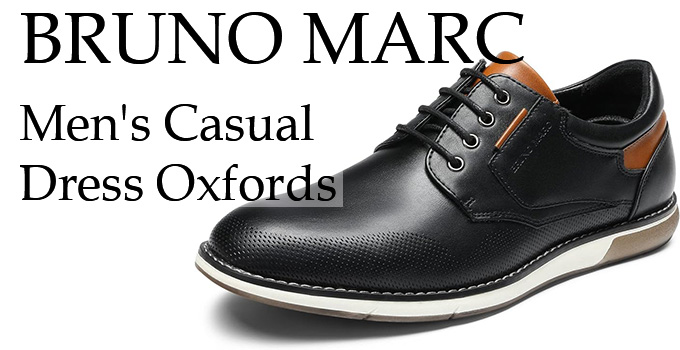 Bruno Marc Men’s Casual Dress Oxfords Shoes Review